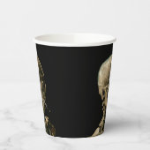 Vincent van Gogh - Skull mit brennender Zigarette Pappbecher (Links)