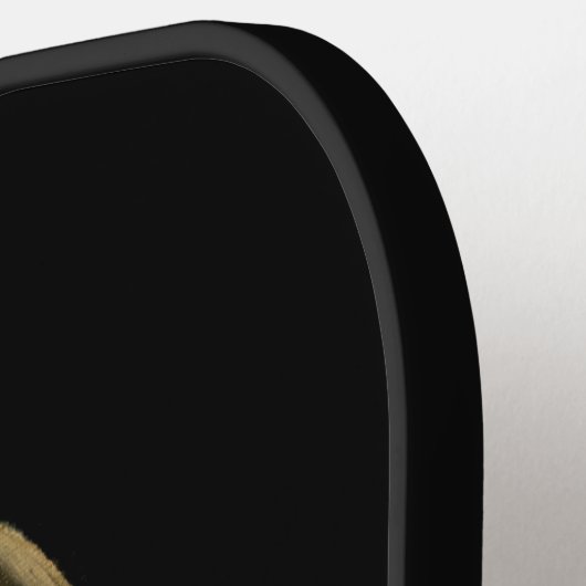 Vincent van Gogh - Skull mit brennender Zigarette Pickleball Schläger (Linke Seite)