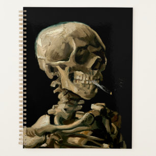Vincent van Gogh - Skull mit brennender Zigarette Planer