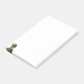 Vincent van Gogh - Skull mit brennender Zigarette Post-it Klebezettel (angewinkelt)