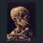 Vincent Van Gogh - Skull mit brennender Zigarette Poster<br><div class="desc">Vincent Van Gogh - Skull mit brennender Zigarette</div>