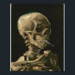 Vincent Van Gogh - Skull mit brennender Zigarette Poster<br><div class="desc">Vincent Van Gogh - Skull mit brennender Zigarette</div>