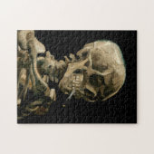 Vincent van Gogh - Skull mit brennender Zigarette Puzzle (Horizontal)