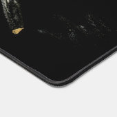 Vincent van Gogh - Skull mit brennender Zigarette Schreibtischunterlage (Ecke)