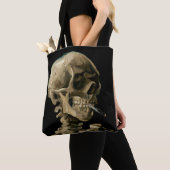 Vincent van Gogh - Skull mit brennender Zigarette Tasche (Von Nahem)