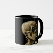 Vincent van Gogh - Skull mit brennender Zigarette Tasse (VorderseiteRechts)
