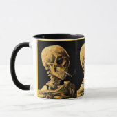 Vincent Van Gogh - Skull mit brennender Zigarette Tasse (Links)