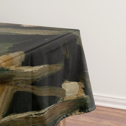 Vincent van Gogh - Skull mit brennender Zigarette Tischdecke (Beispiel)