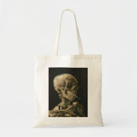 Vincent Van Gogh - Skull mit brennender Zigarette