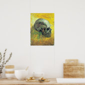 Vincent van Gogh Skull Poster (Küche)