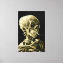 Vincent van Gogh - Skull-Rauchen Zigarette