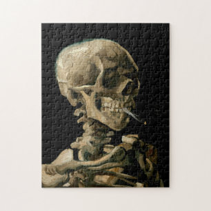 Vincent van Gogh - Skull with Burning Cigarette Puzzle