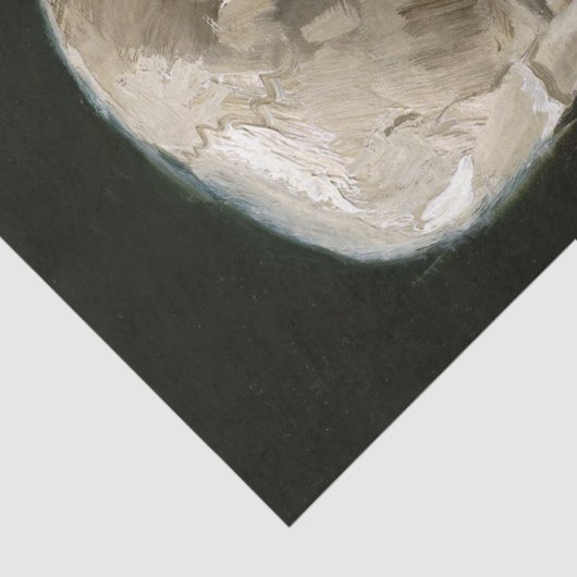 Vincent Van Gogh Smoking Skeleton Decoupage Seidenpapier (Detail)