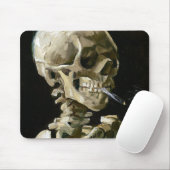Vincent van Gogh Smoking Skeleton Mousepad (Mit Mouse)