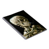 Vincent van Gogh Smoking Skeleton Notizblock (Rechte Seite)