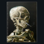 Vincent van Gogh Smoking Skeleton Notizblock<br><div class="desc">Rauchen Skelett gemalt von Vincent van Gogh im Jahr 1886.</div>
