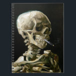 Vincent van Gogh Smoking Skeleton Notizblock<br><div class="desc">Rauchen Skelett gemalt von Vincent van Gogh im Jahr 1886.</div>