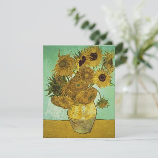 Vincent van Gogh - Sonnenblumen (Stehend Vorderseite)