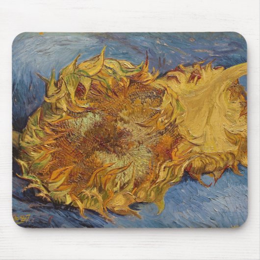 Vincent van Gogh| Sonnenblumen, 1887 Mousepad (Vorne)