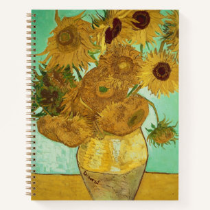 Vincent van Gogh   Sonnenblumen, 1888 Notizblock