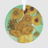 Vincent van Gogh | Sonnenblumen, 1888 Ornament (Rückseite)
