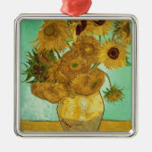 Vincent van Gogh | Sonnenblumen, 1888 Ornament Aus Metall (Vorne)