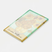 Vincent van Gogh | Sonnenblumen, 1888 Post-it Klebezettel (angewinkelt)