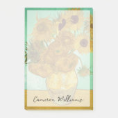 Vincent van Gogh | Sonnenblumen, 1888 Post-it Klebezettel (Vorderseite)