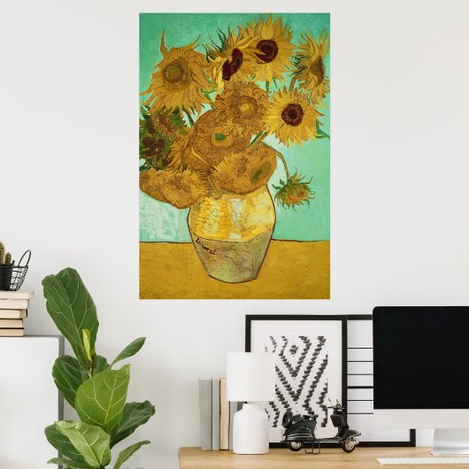Vincent van Gogh | Sonnenblumen, 1888 Poster (Heimbüro)