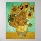 Vincent van Gogh | Sonnenblumen, 1888 Poster (Vorne)