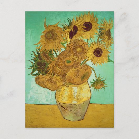 Vincent van Gogh | Sonnenblumen, 1888 Postkarte (Vorderseite)