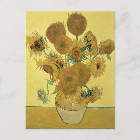 Vincent van Gogh | Sonnenblumen, 1888 Postkarte (Vorderseite)