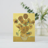 Vincent van Gogh | Sonnenblumen, 1888 Postkarte (Stehend Vorderseite)