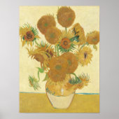 Vincent Van Gogh Sonnenblumen 1888 Vintag Poster (Vorne)