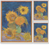 Vincent Van Gogh - Sonnenblumen, 2. Version Aufkleber (Vorderseite)