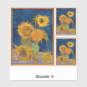 Vincent Van Gogh - Sonnenblumen, 2. Version Aufkleber (Blatt)