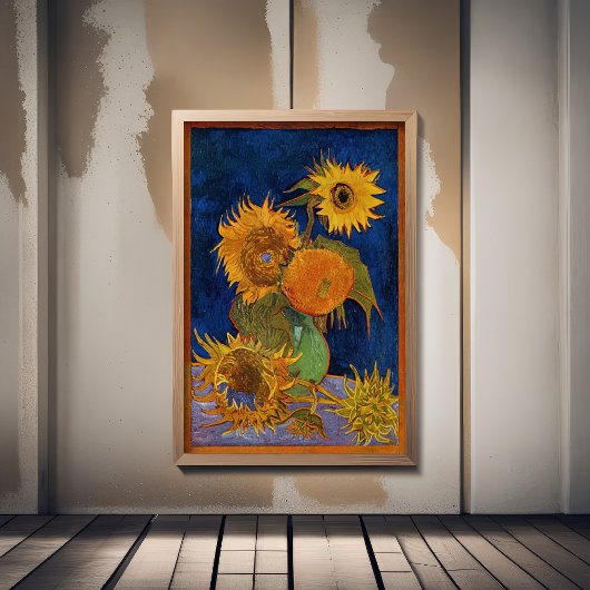Vincent Van Gogh - Sonnenblumen, 2. Version Fotodruck
