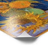 Vincent Van Gogh - Sonnenblumen, 2. Version Fotodruck (Ecke)