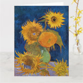 Vincent Van Gogh - Sonnenblumen, 2. Version Karte (Gelbe Blume)