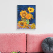 Vincent Van Gogh - Sonnenblumen, 2. Version Leinwanddruck (Insitu (Wohnzimmer))
