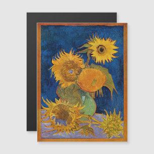 Vincent Van Gogh - Sonnenblumen, 2. Version Magneteinladung