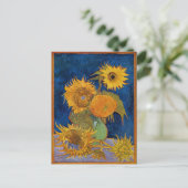 Vincent Van Gogh - Sonnenblumen, 2. Version Postkarte (Stehend Vorderseite)