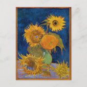 Vincent Van Gogh - Sonnenblumen, 2. Version Postkarte (Vorderseite)