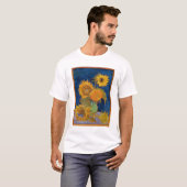 Vincent Van Gogh - Sonnenblumen, 2. Version T-Shirt (Vorne ganz)