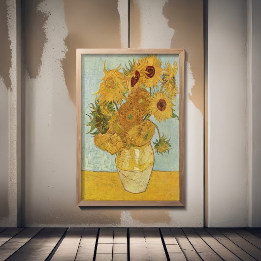 Vincent Van Gogh - Sonnenblumen, dritte Version Fotodruck