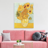 Vincent Van Gogh - Sonnenblumen, dritte Version Leinwanddruck (Insitu (Wohnzimmer))