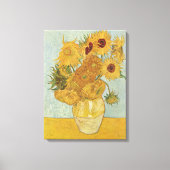 Vincent Van Gogh - Sonnenblumen, dritte Version Leinwanddruck (Vorderseite)