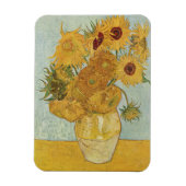 Vincent Van Gogh - Sonnenblumen, dritte Version Magnet (Vertikal)