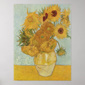 Vincent Van Gogh - Sonnenblumen, dritte Version Poster (Vorne)