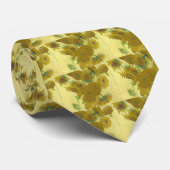 Vincent van Gogh - Sonnenblumen - klassische Krawatte (Gerollt)